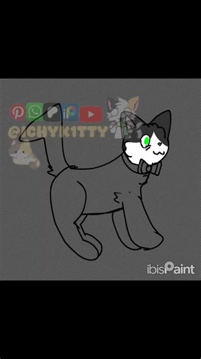 warrior cat art test #warriorcats #art #cat #cute #furry #vtuber #drawing #agaklain #gabutzz #fypppp
