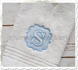 Embossed Machine Embroidery Font Monogram Alphabet - 4x4 Size BX Files Included Instant Download Design - Etsy