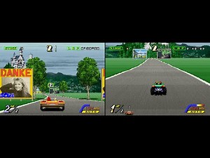 OutRunners arcade 2 player VS 60fps