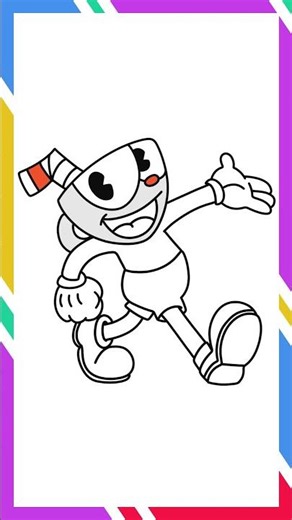 Drawing Cup Head Cartoon Drawing