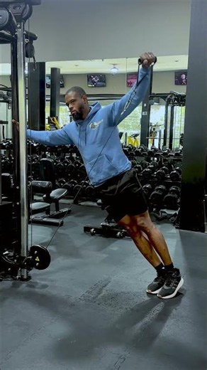 Inward Leaning Lateral Raises (Cable)