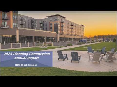 Planning Commission Annual Report - April 22, 2026 - BOS Meeting