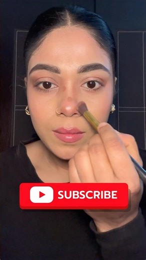 Easy Makeup Hack😱🔥#shorts #trendingsong #makeuphacks #nosecontouring #fypシ゚viral