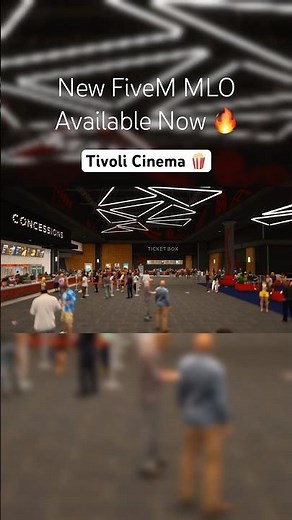 New FiveM MLO | Tivoli Cinema 🍿 #fivem #gtav #mlofivem