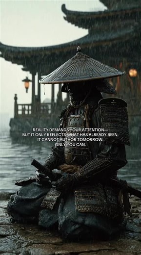 Reality feels loud because it’s visible. Bills. Results. Consequences. Circumstances. But what you’re seeing is a mirror — not a prophecy. Reality is yesterday’s decisions fully developed. It’s accumulated habits made tangible. It’s past belief systems hardened into structure. It is not a verdict. Tomorrow does not belong to your current conditions. It belongs to your next move. The mistake is mistaking present evidence for permanent identity. Yes — face reality. Study it. Learn from it. But don