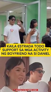Kaila Estrada as SUPPORTIVE Girlfriend Kay Daniel Padilla 😍 ganitong RELASYON Sana ang mag long last! 😍 #DanielPadilla | Momshie Star