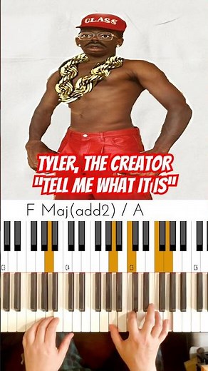 Tyler, The Creator “Tell Me What It Is” Chords 🔥🎹🔥 #MusicianParadise