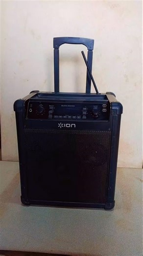EX US GOODS Kenya on Instagram: "ION Audio Block Rocker portable Bluetooth speaker. Dynamic, powerful speaker system with rechargeable battery Bluetooth connectivity plus iOS/Android app with expanded control USB power bank to conveniently recharge your smartphone, tablet and more AM/FM radio with bright, clear display and 1/8-inch auxiliary input Includes wheels and telescoping handle for easy transport You can pay via our paybill for reservations Business number:247247 Account number: 07991654
