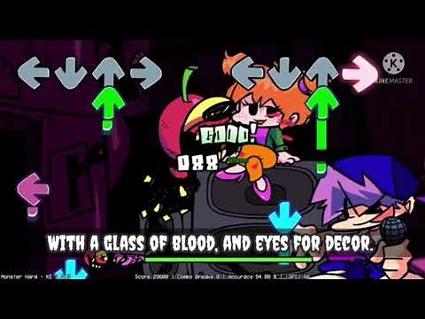 Monster - FNF D-Side Remixes [LYRICS]