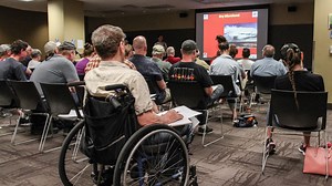 Dozens gather for National Weather Service's 'Skywarn' weather-spotting training