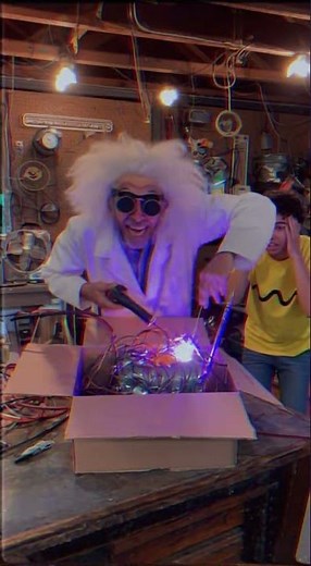 Unreleased 90s VHS Shows Scientist Building Something TERRIFYING ⚡📼