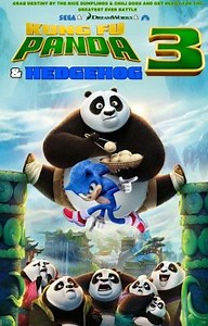 Kung Fu Panda & Hedgehog 3 - Po and Sonic's Panda Army vs Kai's Jombie Warrior Army