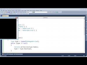 C# Walking the Inheritance Hierarchy