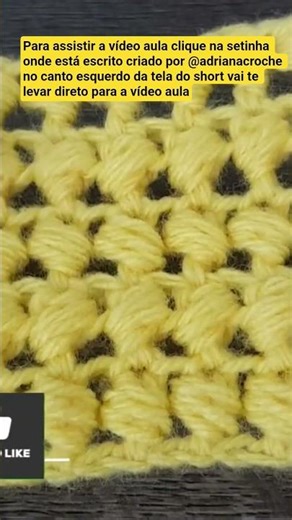 Bead stitch in crochet. The video tutorial is now available!