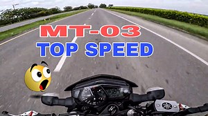 45K views · 1K reactions | Yamaha MT03 Top Speed (velocidad máxima)  | ALEX MOTOS | Facebook