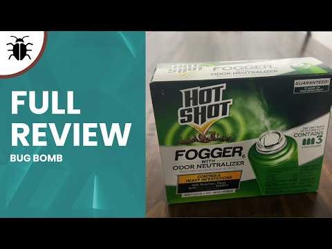 Hot Shot Fogger Review | Indoor Bug Fogger for Heavy Insect Control