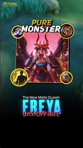 Why You NEED To Main Freya Right Now! #mlbb #moba5v5english #moba5v5pippin #shorts