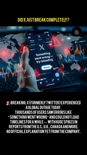 Did X just break completely?