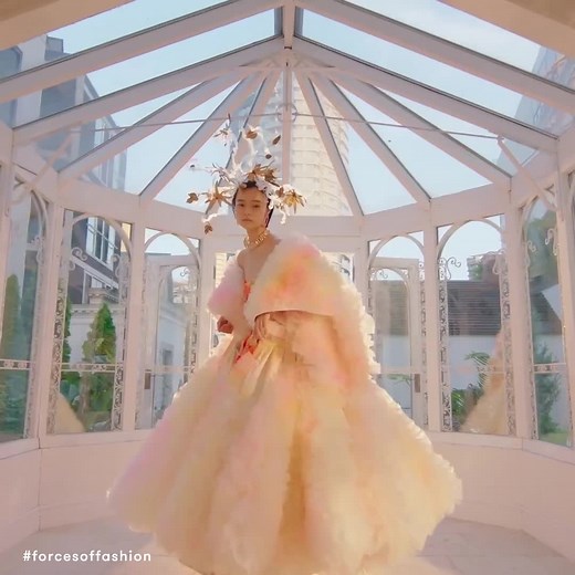 Vogue on Instagram: "Upcycling, reusing, and reimagining existing garments will be the underpinning of the 2020s fashion revolution. And who knows about the importance of good underpinnings than two couturiers? In a special project for Vogue’s #ForcesofFashion summit, @jgalliano and @tomokoizumi traded two singular pieces, with the free range to cut, splice, and remake each other’s work. Tap the link in our bio to watch their #ForcesofFashion panel."