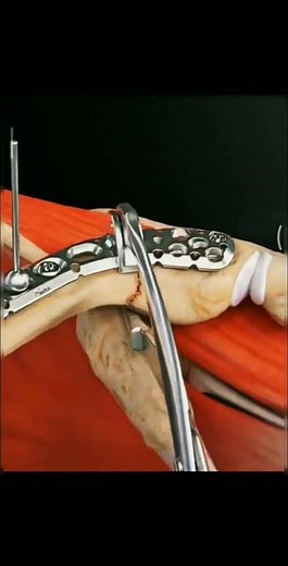 Clavicle Fracture Fixation #ORIF | Collar bone plates and screws animation