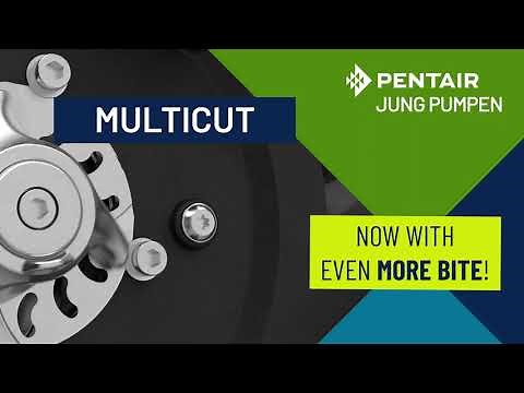 Optimised cutting system from Pentair Jung Pumpen | MultiCut sewage pumps now with even more bite
