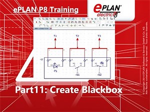 Eplan P8 learning Part 11:Create Blackbox