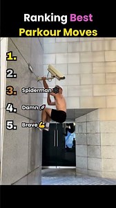 Ranking Best Parkour Moves