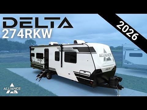 2026 Alliance RV Delta 274RKW Travel Trailer Tour | The Perfect Couples RV!