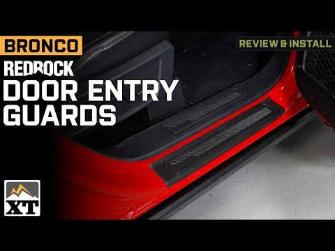 2021-2025 Bronco RedRock Door Entry Guards Review & Install