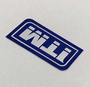 [Hot Item] Metal Logo Nameplate Signs 3D Embossed Plaque Labels Brand Logo Aluminum Sticker