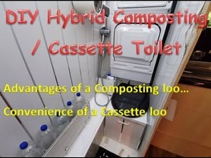 DIY Hybrid Composting Toilet