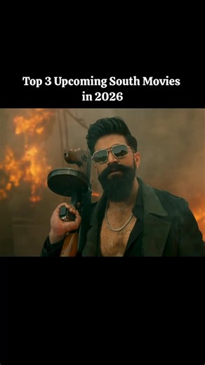 Top 3 Upcoming South Indian Movies in 2026 #shorts #movie #toxic #peddi #jananayagan #viral