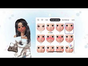 ZEPETO Face Tutorial 💋 | Cute & Aesthetic Look 🌷
