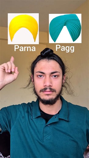 i try new style parna comment krke daso kive lgya#turban #punjabistyle #explore #sikhculture