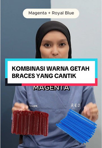 Kombinasi Warna Braces yang Cantik untuk Gigi