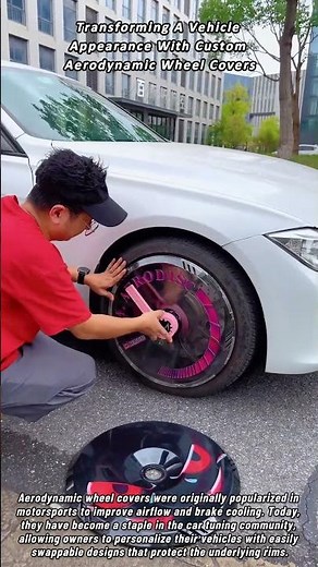 Transforming A Vehicle Appearance With Custom Aerodynamic Wheel Covers