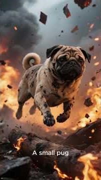 Hero Pug Saves Dalmatian Mother and Puppies From Exploding Oil Rig