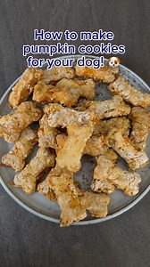 How to make pumpkin cookies for your dog 🐶 Ingredients: - 55g grated carrots - 2tsp of Tree Barks Powder - 60g apple sauce (must not contain the sweetener Xylitol/birch sugar as this is toxic to dogs) - 145g canned pumpkin (or pure pumpkin puree) - 160g flour of your choice - 25g oats Method: 1. Heat your oven at 160 degrees 2. Blend or whisk together your carrots, applesauce and pumpkin. 3. Add into a bowl and add flour, Tree Barks Powder and oats and combine to begin forming a dough 4. Roll o