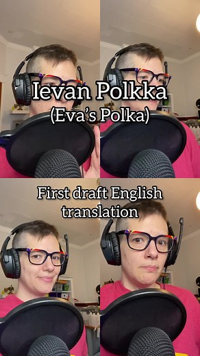 Acapella Folk Song Cover - Ievan Polkka (Levan Polka) English Lyrics Translation