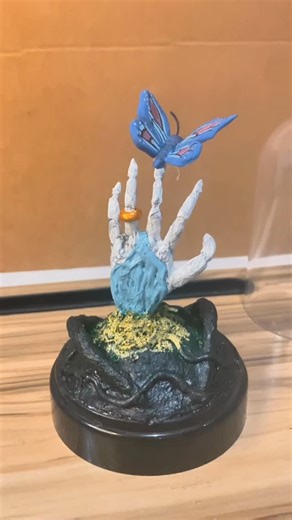 Cristhian Castro on Instagram: "Corpse Bride tutorial 🦋 Corpse Bride Manualidades #corpsebride #timburton #DIY #tutorial Materiales de #temu que use : Enlace: https://temu.to/k/gbwzhd5xxys Código: inb842501"