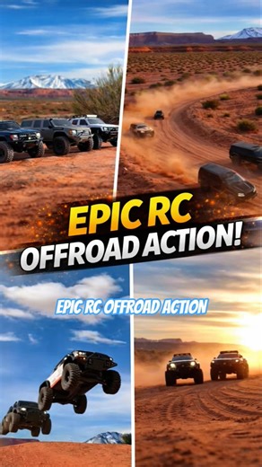 🔥 INSANE RC OFFROAD RACE | Extreme Desert Jump & Drift Action! RC Trucks Gone Wild 2026 #rctoys #rc