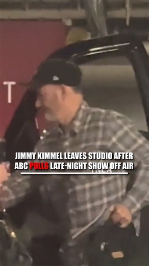 48M views · 659K reactions | OFF THE AIR: Jimmy Kimmel was spotted leaving the studio in a decoy vehicle from a parking garage after ABC "indefinitely" pulls the plug on his show over his Charlie Kirk assassination remarks. | Fox News | Facebook