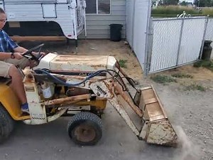 Cub Cadet 129 Garden Tractor with Danco Loader