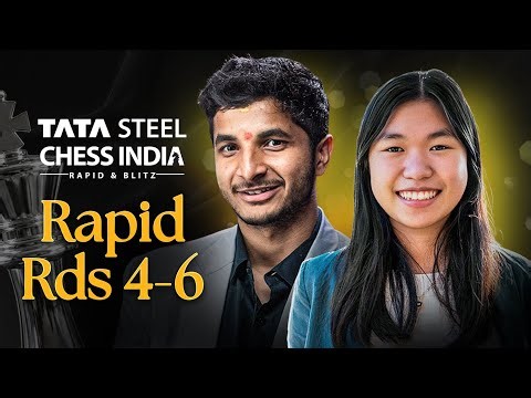 Tata Steel Chess India 2026: Vishy & Carissa Lead The Pack! Will Someone Catch Up? Rapid Rds 4-6