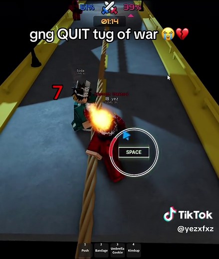 Ink Game Rebellion: Tug of War Challenge in Roblox