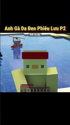 Black Skin Chicken's Adventure - Part 2 ??! 🤣 - Ep 1477 #shorts #minecraft