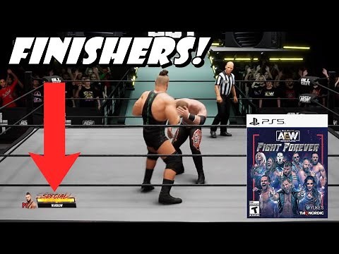 AEW Fight Forever How To Do Finishers/Signatures EXPLAINED-How To Do Finishers In AEW Fight Forever