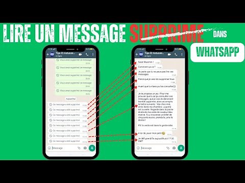 ASTUCES WHATSAPP: COMMENT LIRE DES MESSAGES SUPPRIMÉS