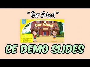 51Talk CE Demo "Our School" Topic Slides