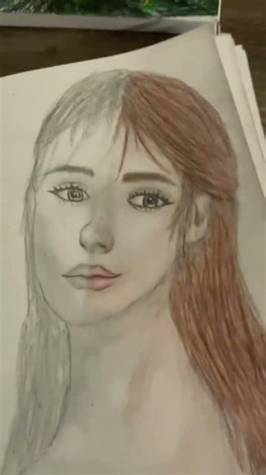 Two face trend but with my drawing✨😝